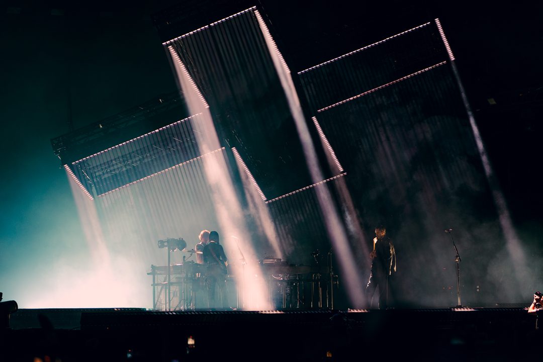 The xx performing live